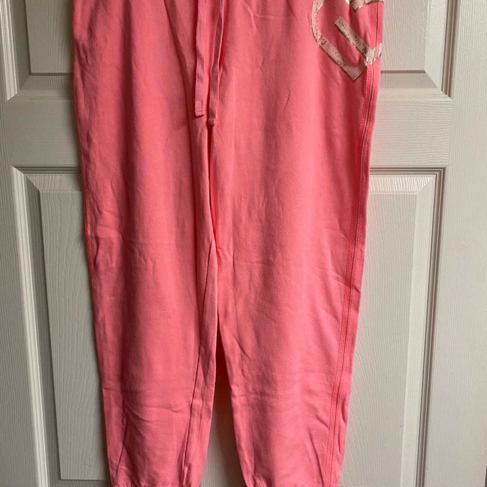 Aeropostale Live Love Dream Peach Yoga Pants